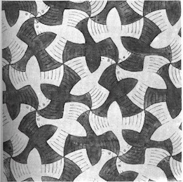 Un exemple de pavage (Escher)